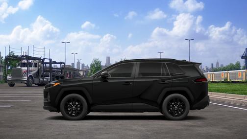 Midnight Black Metallic 2026 Toyota RAV4 XLE Premium
