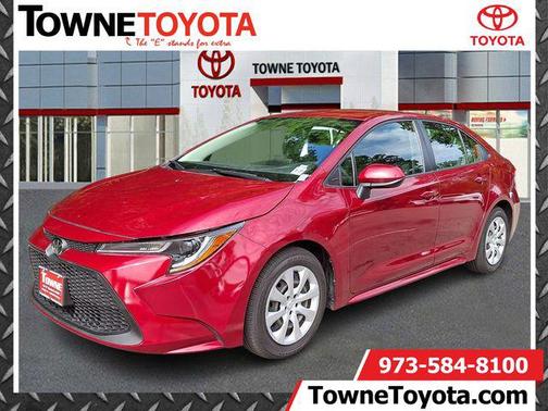 Ruby Flare Pearl 2022 Toyota Corolla LE