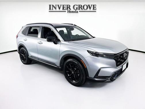 SOLAR SILVER 2025 Honda CR-V Hybrid Sport AWD