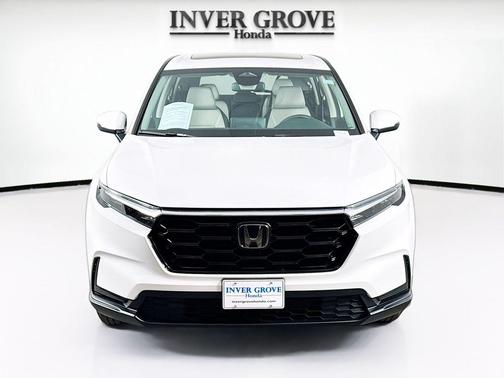 PLATINUM WHITE 2024 Honda CR-V EX AWD