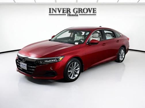 Radiant Red Metallic 2021 Honda Accord LX 1.5T