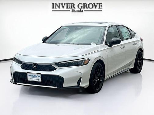 PLATINUM_WHITE 2026 Honda Civic Hybrid Sport