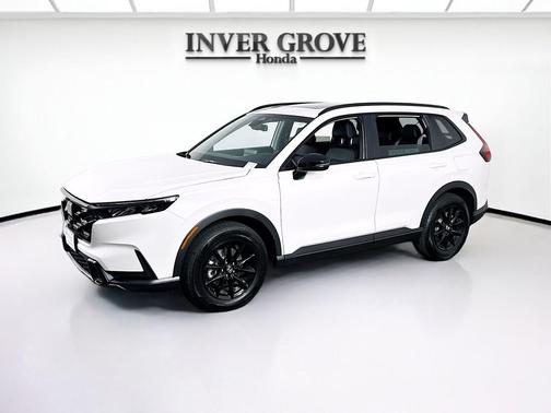 PLATINUM_WHITE 2026 Honda CR-V Hybrid Sport-L AWD