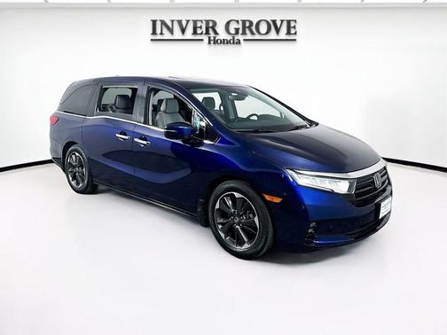Gray 2023 Honda Odyssey Elite