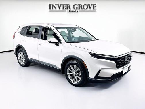 Platinum White Pearl 2023 Honda CR-V EX