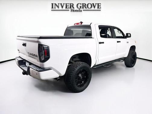 Super White 2020 Toyota Tundra Platinum