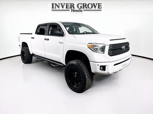 Super White 2020 Toyota Tundra Platinum