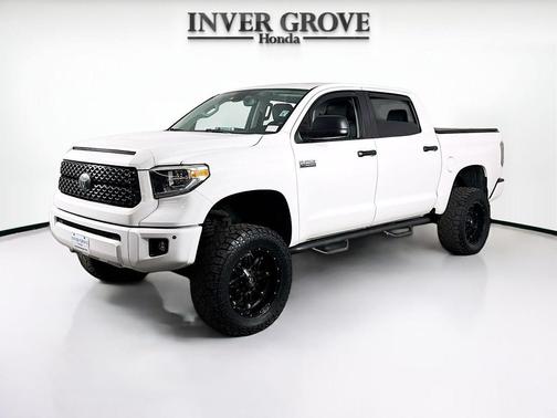 Super White 2020 Toyota Tundra Platinum