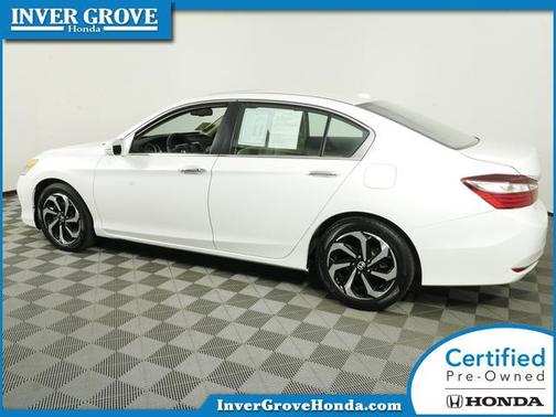 White Orchid Pearl 2017 Honda Accord EX-L