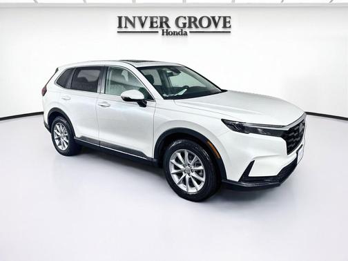 PLATINUM_WHITE 2026 Honda CR-V EX AWD