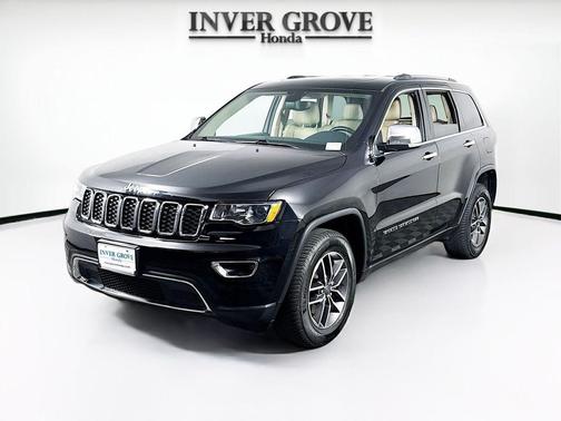 Diamond Black Crystal Pearlcoat 2020 Jeep Grand Cherokee Limited