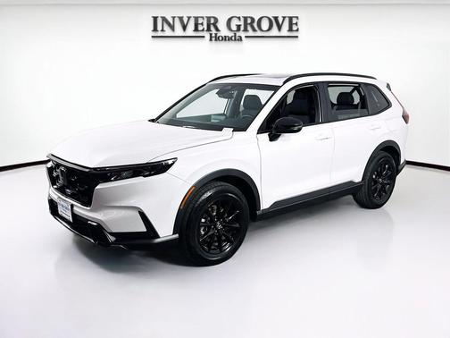 PLATINUM_WHITE 2026 Honda CR-V Hybrid Sport AWD