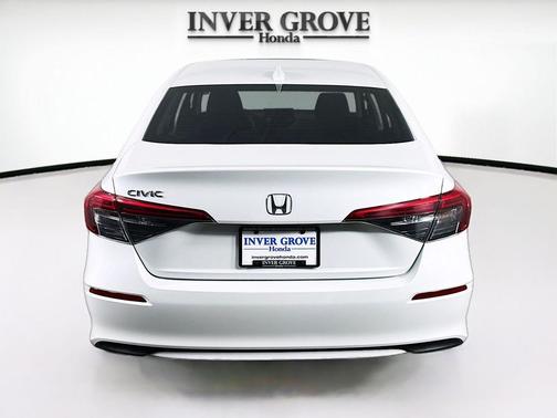 Platinum White Pearl 2022 Honda Civic EX