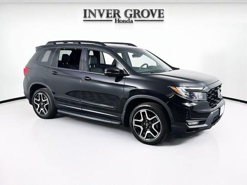 Crystal Black Pearl 2022 Honda Passport AWD Elite