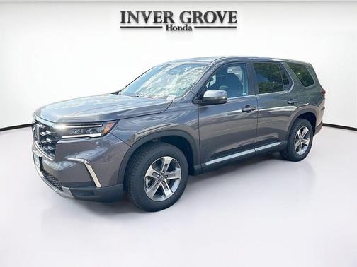 Modern Steel Metallic 2025 Honda Pilot EX-L