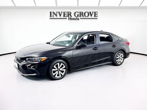 CRYSTAL_BLACK 2024 Honda Civic LX