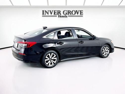 CRYSTAL_BLACK 2024 Honda Civic LX