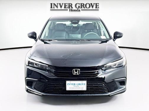 CRYSTAL_BLACK 2024 Honda Civic LX