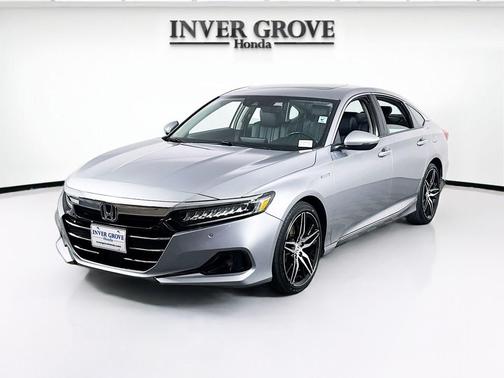 Lunar Silver Metallic 2021 Honda Accord Hybrid Touring