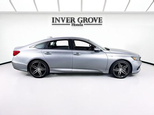Lunar Silver Metallic 2021 Honda Accord Hybrid Touring