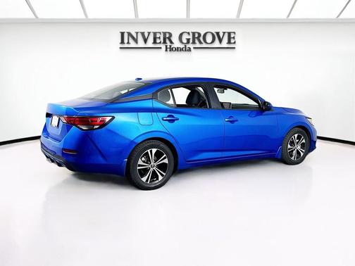 Electric Blue Metallic 2021 Nissan Sentra SV