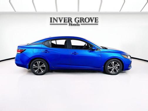 Electric Blue Metallic 2021 Nissan Sentra SV