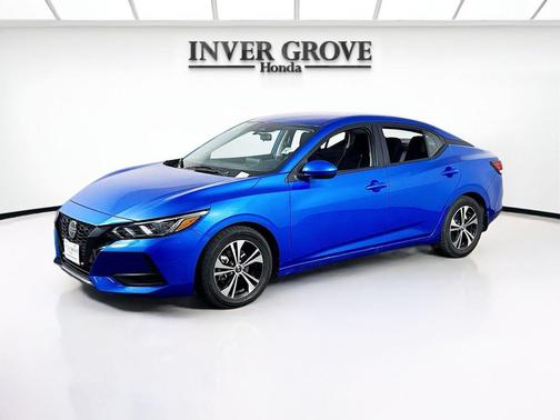 Electric Blue Metallic 2021 Nissan Sentra SV