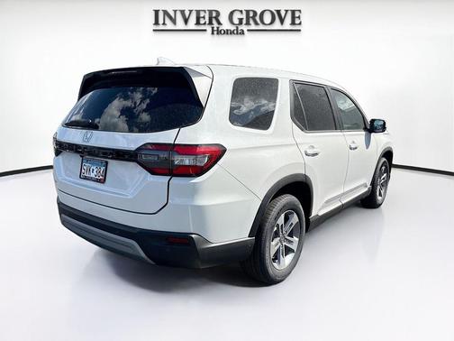 PLATINUM_WHITE 2025 Honda Pilot EX-L