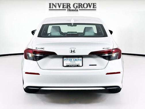 PLATINUM_WHITE 2026 Honda Civic Hybrid Sport
