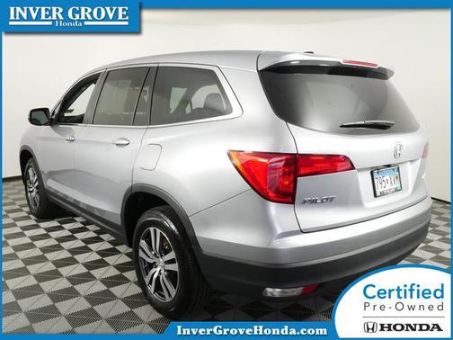 Modern Steel Metallic 2017 Honda Pilot EX-L