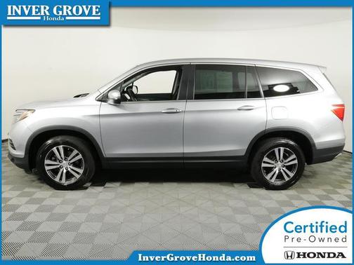 Modern Steel Metallic 2017 Honda Pilot EX-L