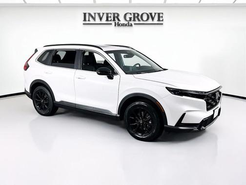 Platinum White Pearl 2023 Honda CR-V Hybrid Sport AWD