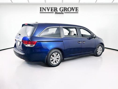 Obsidian Blue Pearl 2017 Honda Odyssey EX-L