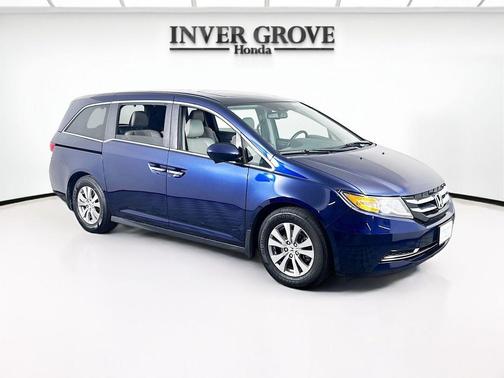 Obsidian Blue Pearl 2017 Honda Odyssey EX-L