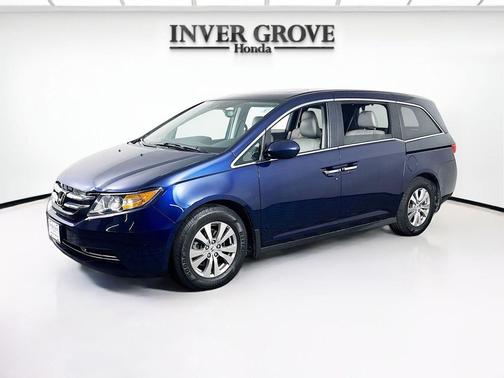 Obsidian Blue Pearl 2017 Honda Odyssey EX-L