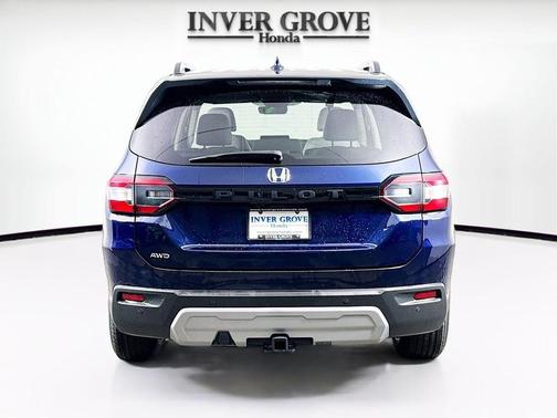 OBSIDIAN_BLUE 2023 Honda Pilot AWD EX-L 8 Passenger