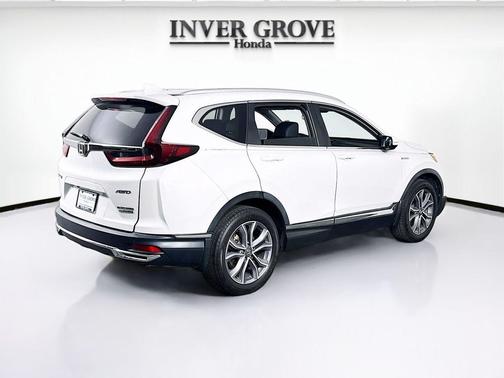 Platinum White Pearl 2021 Honda CR-V Hybrid Touring