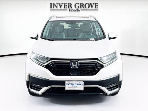 Platinum White Pearl 2021 Honda CR-V Hybrid Touring