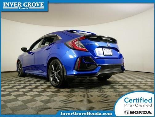 Aegean Blue Metallic 2020 Honda Civic EX
