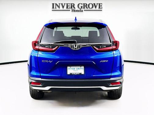 Blue 2020 Honda CR-V AWD EX