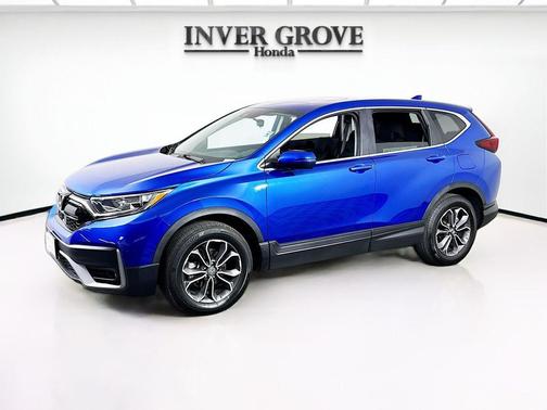 Blue 2020 Honda CR-V AWD EX