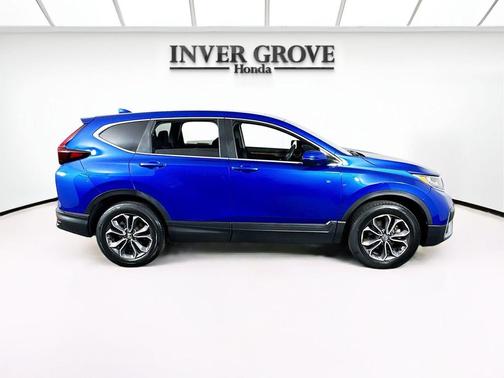 Blue 2020 Honda CR-V AWD EX