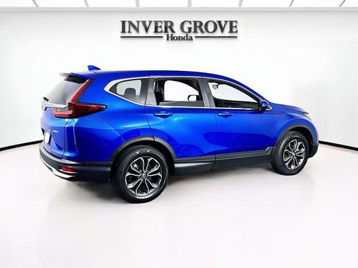 Blue 2020 Honda CR-V AWD EX
