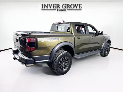 Shelter Green Metallic 2025 Ford Ranger Raptor