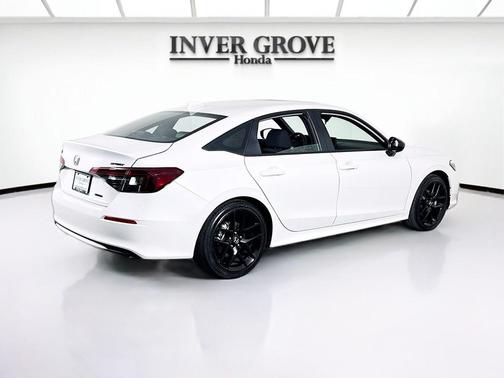 PLATINUM_WHITE 2026 Honda Civic Hybrid Sport