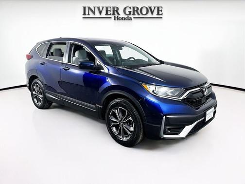Blue 2020 Honda CR-V AWD EX