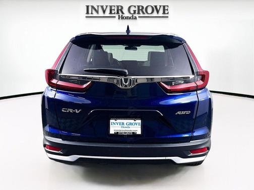 Blue 2020 Honda CR-V AWD EX