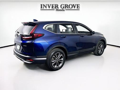 Blue 2020 Honda CR-V AWD EX