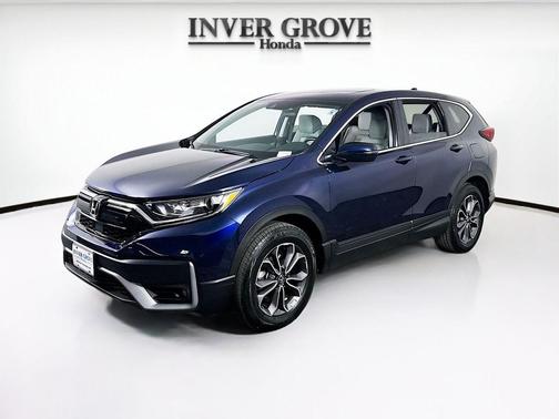 Blue 2020 Honda CR-V AWD EX