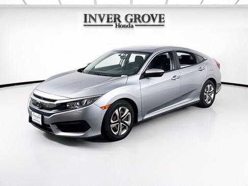 Lunar Silver Metallic 2016 Honda Civic LX